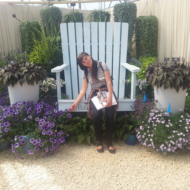 Dag at flower trials in UK