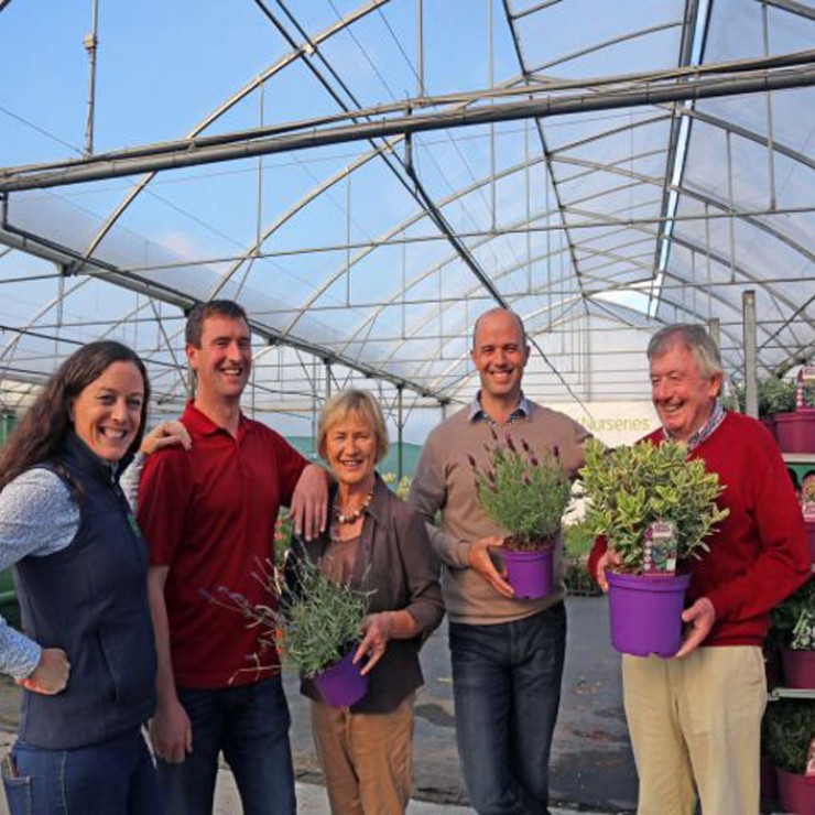 L-R: Niamh Tully, Martin Tully Jnr, Joan Tully, Padraig Tully & Martin Tully Snr